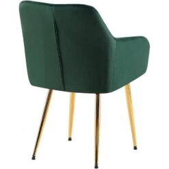 CLP Set Van 2 Eetkamerstoel Monett Fluweel - Groen -Leen Bakker Winkel 012688e6c370490b83d99b260c6b5900