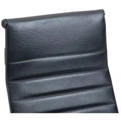 CLP Bureaustoel Kolumbus Mat Zwart Frame - Echt Leer - Zwart/zwart -Leen Bakker Winkel 02fb981879c742fb9270efbbaa91475d