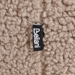 KINNO - Schommelstoel - Beige - Bouclé -Leen Bakker Winkel 04241aec38ab4fc3a67550ab38786112