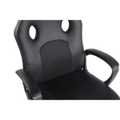 CLP Bureaustoel Elbing Zwart Frame - Kunstleer - Zwart/zwart -Leen Bakker Winkel 045094ccec394df08054d120bba12f65