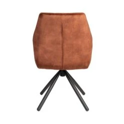 Puur - Carmen Eetkamerstoel - Roestbruin -Leen Bakker Winkel 0527448085bf4d1a8d4eb98fa51897dc