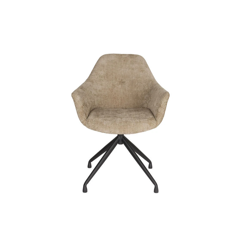 Housecraft Living Wiz Eetkamerstoelen Bruin - Set Van 2 5 Housecraft Living Wiz Eetkamerstoelen Bruin - Set Van 2 - Afbeelding 3