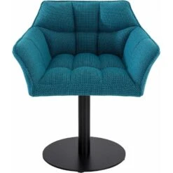 CLP Lounger Damaso Zwart Frame - Stof - Turkis -Leen Bakker Winkel 09b2f126c3464af1b48f25389dcbcf42