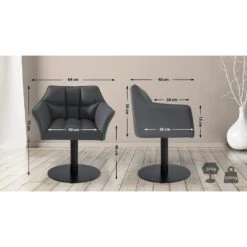 CLP Lounger Damaso Zwart Frame - Kunstleer - Grijs -Leen Bakker Winkel 0a7a3b8aad244c42a28d353762dd50c8