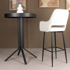 DS4U - Lenon Barkruk Boucle 2.0 - 75 Cm - Ivoor -Leen Bakker Winkel 0d4a139bced24cd6bda26a3fd38bb6a2