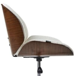 MENESHA - Bureaustoel - Lichtgrijs - Polyester -Leen Bakker Winkel 0d6a1a4777ea4c21afe1d31990a2e014