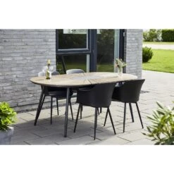 Lisomme Dian Kunststof Tuinstoel Zwart -Leen Bakker Winkel 0eec6f670ecb49cfaed9f7a8c189ea9a