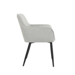 Eetkamerstoel Emily - Bruin - Velvet -Leen Bakker Winkel 1000023399 0110