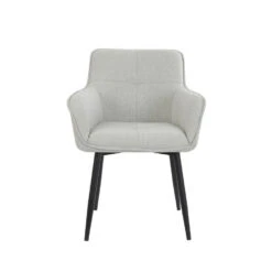 Eetkamerstoel Emily - Bruin - Velvet -Leen Bakker Winkel 1000023399 0111