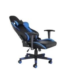 Gamestoel Power - Zwart / Blauw -Leen Bakker Winkel 1000027298 0102