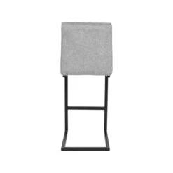 LABEL51 Barkruk Milo - Zinc - Stof -Leen Bakker Winkel 1000028236 0103