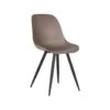 LABEL51 Eetkamerstoel Monza - Coffee - Kunststof -Leen Bakker Winkel 1000028284