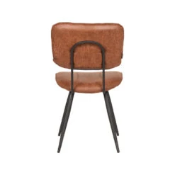LABEL51 Eetkamerstoel Fos - Cognac - Leder -Leen Bakker Winkel 1000028306 0102