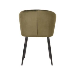 LABEL51 Eetkamerstoel Wave - Army Green - Fluweel 9 LABEL51 Eetkamerstoel Wave - Army Green - Fluweel -Leen Bakker Winkel 1000028317 0103