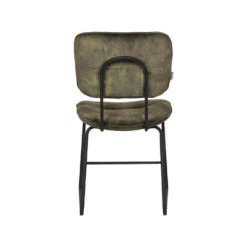 LABEL51 Eetkamerstoel Dez - Hunter - Velours -Leen Bakker Winkel 1000028369 0103