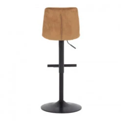 Giga Meubel Barstoel Velvet Goud - Verstelbaar - Staal - Juul 7 Giga Meubel Barstoel Velvet Goud - Verstelbaar - Staal - Juul -Leen Bakker Winkel 1000040417 0101