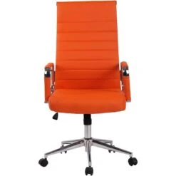 CLP Bureaustoel Columbus Kunstleder - Oranje 7 CLP Bureaustoel Columbus Kunstleder - Oranje -Leen Bakker Winkel 1000043397 0101