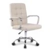 Xairo Milaan - Bureaustoel - Stof - Crème -Leen Bakker Winkel 1000050225