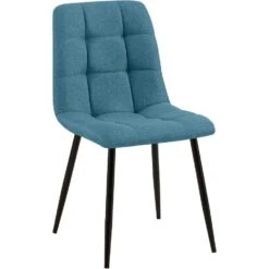 CLP Eetkamerstoel Tilde Stof - Blauw