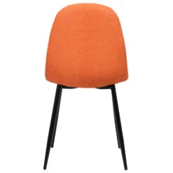 CLP Eetkamerstoel Napier Stof Oranje -Leen Bakker Winkel 1000053651 0103