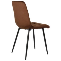 CLP Eetkamerstoel Tilde Fluweel Bruin -Leen Bakker Winkel 1000053664 0103