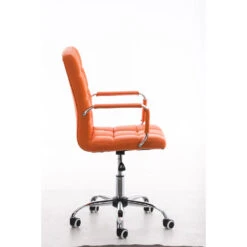 Clp Bureaustoel Deli V2 Kunstleer Oranje 8 Clp Bureaustoel Deli V2 Kunstleer Oranje -Leen Bakker Winkel 1000054336 0102