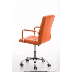 Clp Bureaustoel Deli V2 Kunstleer Oranje 9 Clp Bureaustoel Deli V2 Kunstleer Oranje -Leen Bakker Winkel 1000054336 0103