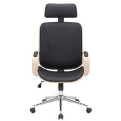 Clp Bureaustoel Dayton Natura Frame Zwart -Leen Bakker Winkel 1000054337 0101