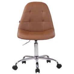 Clp Bureaustoel Reims Kunstleer Lichtbruin -Leen Bakker Winkel 1000054341 0101