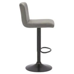 CLP Barkruk Jamie Fluweel Grijs -Leen Bakker Winkel 1000055004 0102