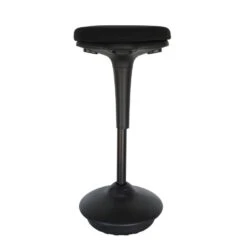 Ergonomische Zit-sta Kruk / Wiebelkruk Base - Zwart