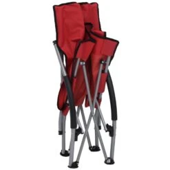 VidaXL Strandstoelen 2 St Inklapbaar Stof Rood -Leen Bakker Winkel 1000056441 0105