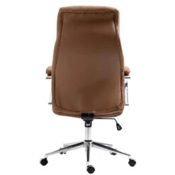 Clp Bureaustoel Wigan Leder Licht Bruin -Leen Bakker Winkel 1000059670 0103