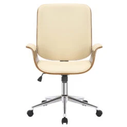 Clp Bureaustoel Mick Kunstleder Crème -Leen Bakker Winkel 1000059675 0101