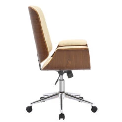 Clp Bureaustoel Mick Kunstleder Crème -Leen Bakker Winkel 1000059675 0102