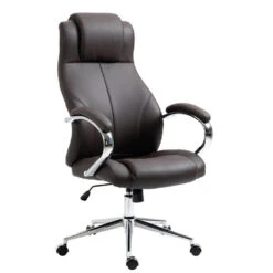 Clp Bureaustoel Salford Leder Bruin