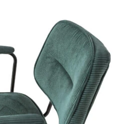 Giga Meubel Eetkamerstoel Groen - Incl. Armleuningen - Stoel Corduroy 9 Giga Meubel Eetkamerstoel Groen - Incl. Armleuningen - Stoel Corduroy -Leen Bakker Winkel 1000059776 0103