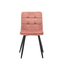 Furnihaus Eetkamerstoel Collin Velvet Roze -Leen Bakker Winkel 1000060910 0102