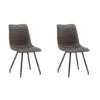 Furnihaus Eetkamerstoel Kick - Antraciet - Set Van 2 -Leen Bakker Winkel 1000061041