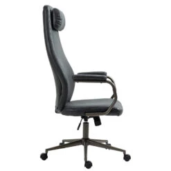 Clp Bureaustoel Pocatello Kunstleder Zwart -Leen Bakker Winkel 1000062576 0102