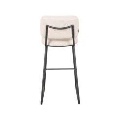 LABEL51 - Barkruk Noah - Naturel - Boucle - 47x60x105 Cm -Leen Bakker Winkel 1000068984 0103