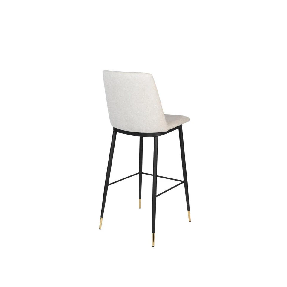 Giga Meubel Barkruk Stof Beige - Zithoogte 75cm - Stoel Lionel 6 Giga Meubel Barkruk Stof Beige - Zithoogte 75cm - Stoel Lionel - Afbeelding 4