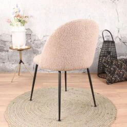 DS4U® Luuk Eetkamerstoel Teddy - Stof - Bruin 9 DS4U® Luuk Eetkamerstoel Teddy - Stof - Bruin -Leen Bakker Winkel 1000069460 0103