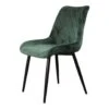 DS4U® Benito Eetkamerstoel 2.0 - Stof - Groen -Leen Bakker Winkel 1000069487