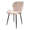 DS4U - Giulia Eetkamerstoel Velvet Champagne -Leen Bakker Winkel 1000069495