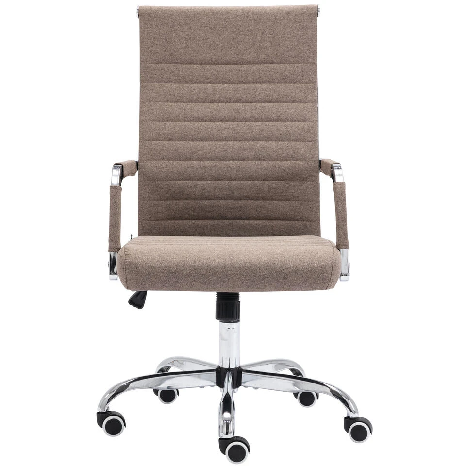 Clp Bureaustoel Amadora Stof Taupe 4 Clp Bureaustoel Amadora Stof Taupe - Afbeelding 2