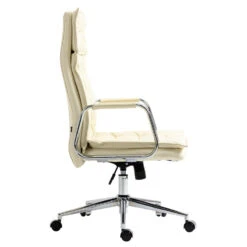 Clp Bureaustoel Sotira Leder Crème -Leen Bakker Winkel 1000071080 0102
