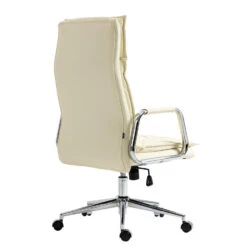 Clp Bureaustoel Sotira Leder Crème -Leen Bakker Winkel 1000071080 0103