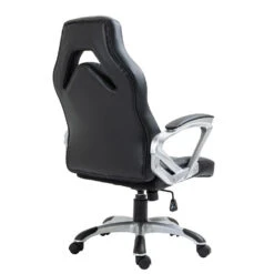 Clp Bureaustoel Foxton Kunstleder Grijs -Leen Bakker Winkel 1000071082 0103