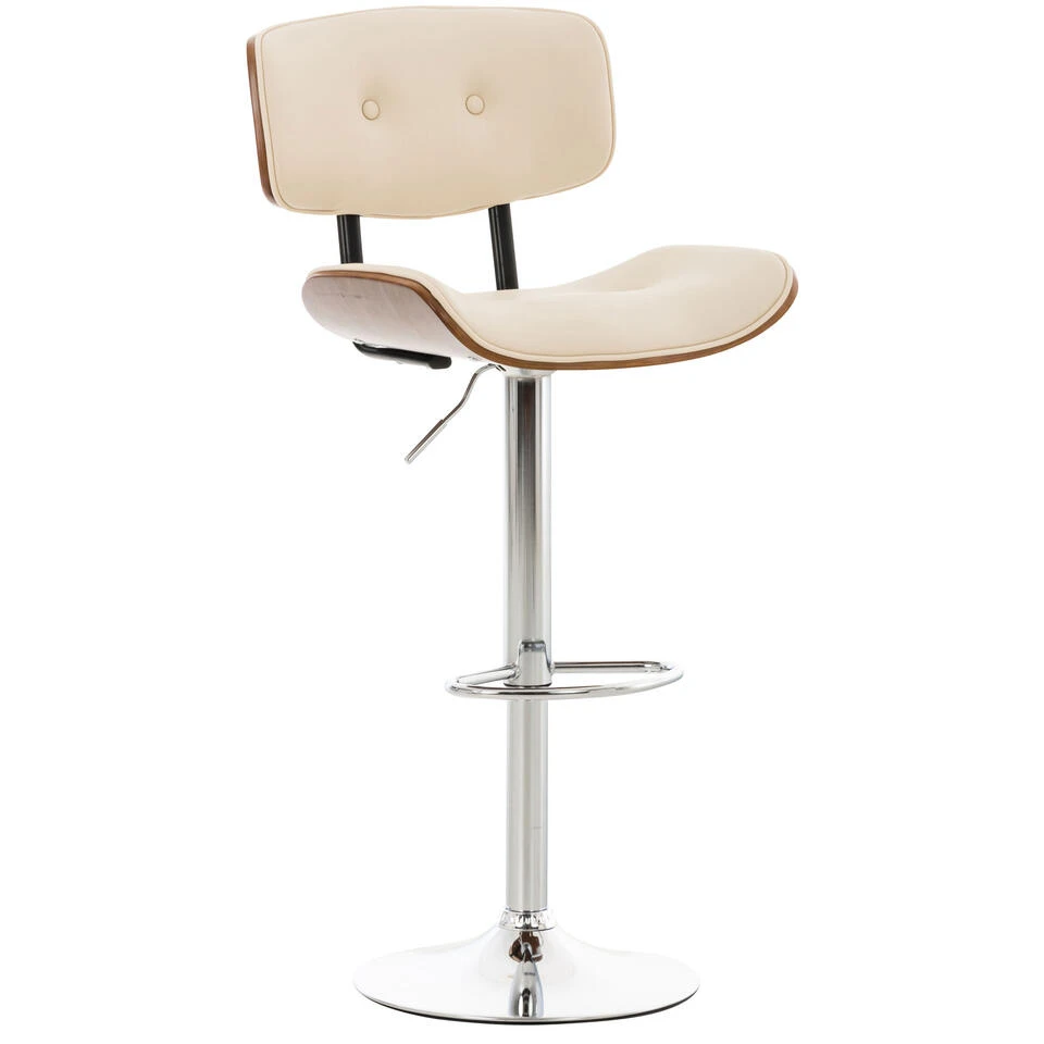 CLP Barkruk Sarnia Kunstleder Crème 3 CLP Barkruk Sarnia Kunstleder Crème